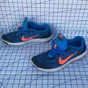 Nike Flex Experience RN4 Sneakers 12 Blue/Orange